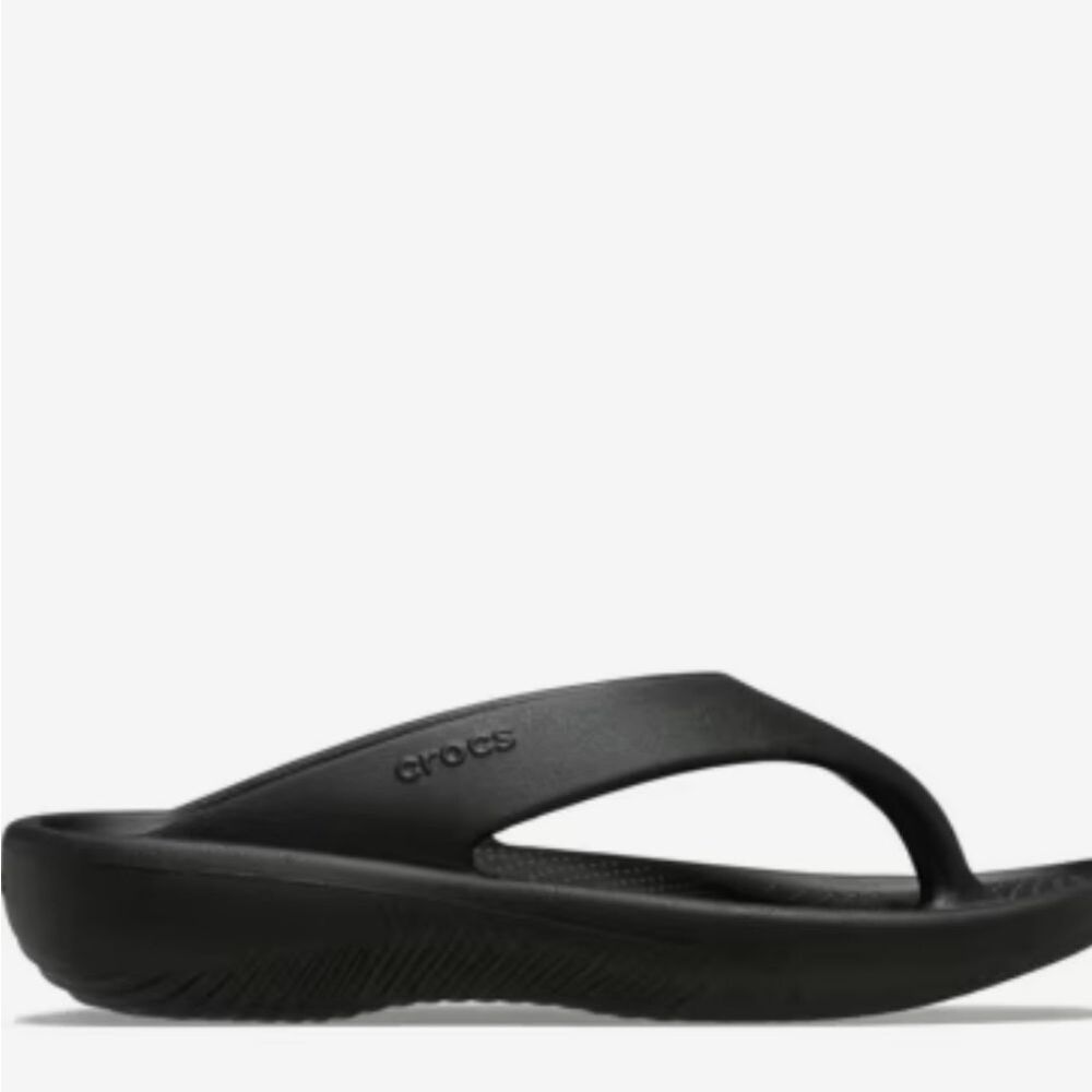 CROCS Mellow Recovery Flip-Flop Sandal- Black - Picture 3 of 11